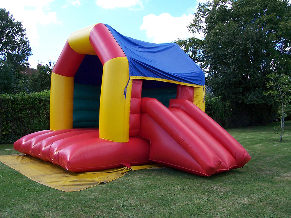 This bouncy castle is similar to our Pre-School Slide & Bounce, but for the bigger kids! Super bouncy and complete with a slide, they will have endless fun on this inflatable. Suitable for ages up to 14.